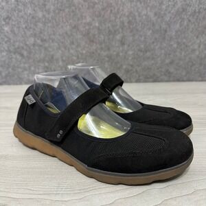 Ryka Effortless Mary Jane Women's Size 9 Black Fabric Walking Shoes Comfort